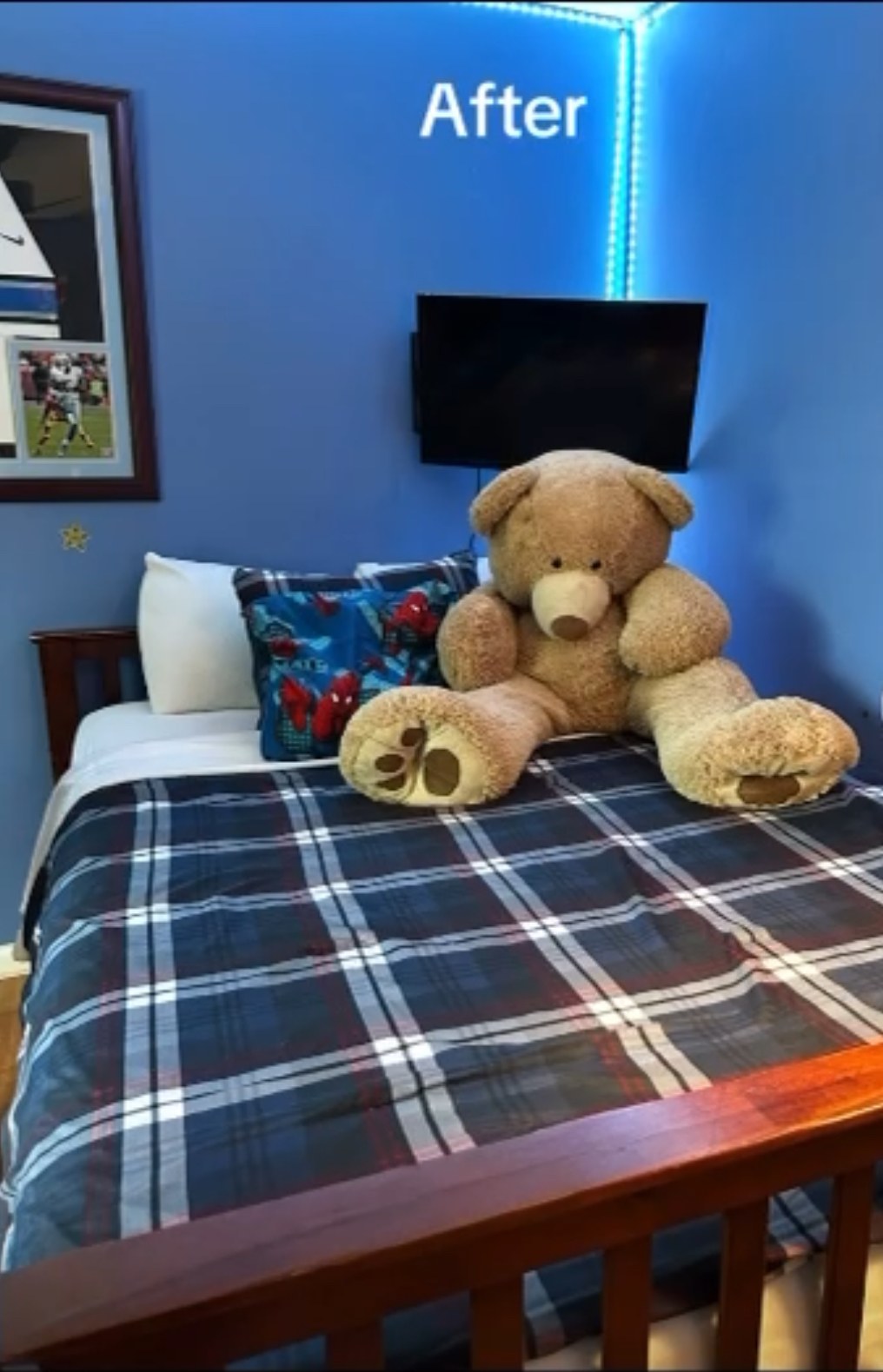 After - Beautifully made bedroom by Scent-Sational Cleaning